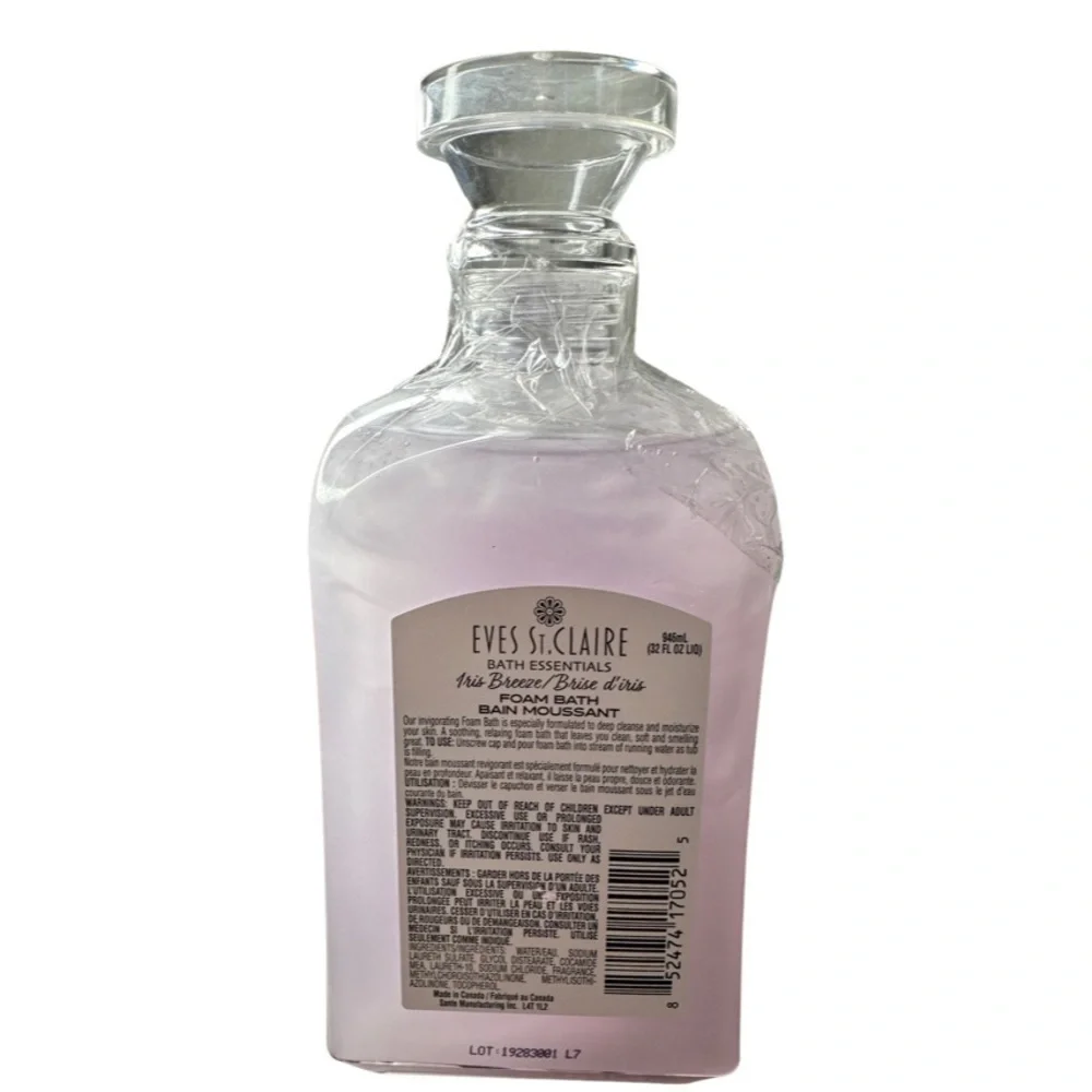 Eves St. Claire Bath Essentials Foam Bubble Bath (New) 🛁